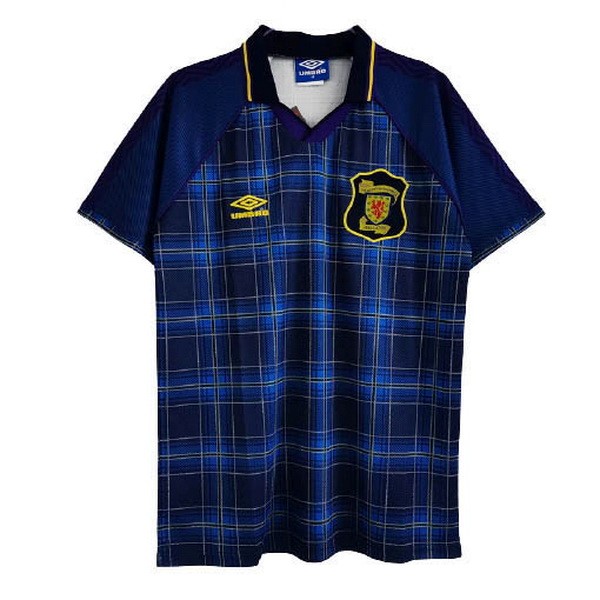 Tailandia Camiseta Escocia 1ª Kit Retro 1994 1996 Azul